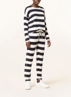 Juvia Pajama shirt , Color: DARK BLUE/ CREAM (Image 1)