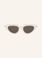 BALENCIAGA Sunglasses BB0159S, Color: 3100L1 - WHITE/ DARK GRAY (Image 1)
