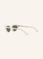 BALENCIAGA Sunglasses BB0159S, Color: 3100L1 - WHITE/ DARK GRAY (Image 1)