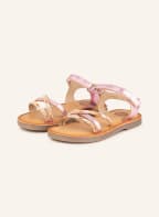 GIOSEPPO Sandalen EUDORA mit Schmucksteinen , Farbe: ROSÉGOLD (Bild 1)
