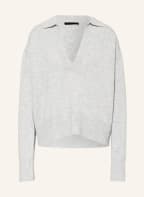 DRYKORN Strick-Poloshirt MONALIE, Farbe: HELLGRAU (Bild 1)