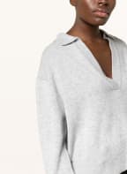 DRYKORN Strick-Poloshirt MONALIE, Farbe: HELLGRAU (Bild 1)