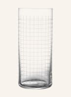 NUDE Set of 4 tall drinking glasses FINESSE GRID, Color: - clear (Image 1)