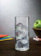 NUDE Set of 4 tall drinking glasses FINESSE GRID, Color: - clear (Image 1)