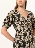 ba&sh Hemdblusenkleid TAIS , Farbe: SCHWARZ/ CREME (Bild 1)