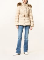 GUESS Down Jacket LAURIE, Color: CREAM (Image 1)