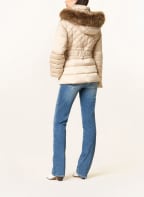 GUESS Down Jacket LAURIE, Color: CREAM (Image 1)