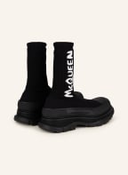 Alexander McQUEEN Boots , Farbe: SCHWARZ/ WEISS (Bild 1)