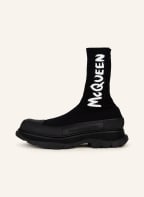 Alexander McQUEEN Boots , Farbe: SCHWARZ/ WEISS (Bild 1)