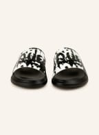 Alexander McQUEEN Pantoletten, Farbe: WEISS/ SCHWARZ (Bild 1)