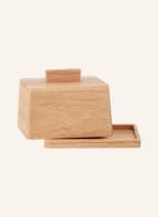 Bloomingville Butter dish BASIL, Color: BROWN (Image 1)