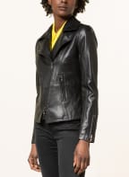 SCHYIA Lederjacke LUISA, Farbe: SCHWARZ (Bild 1)