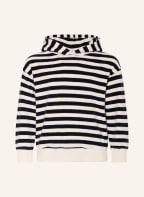 Juvia Frottee-Hoodie, Farbe: DUNKELBLAU/ CREME (Bild 1)