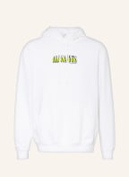 ALL SAINTS Hoodie MOMENTUM , Farbe: WEISS/ NEONGRÜN/ SCHWARZ (Bild 1)