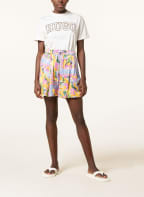 HUGO Shorts HALEILI, Farbe: HELLBLAU/ HELLLILA/ ORANGE (Bild 1)