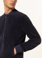 Juvia Frotteeblouson , Farbe: DUNKELBLAU (Bild 1)