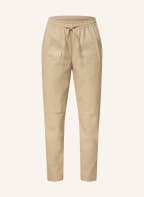 HERZEN'S ANGELEGENHEIT Hose in Lederoptik , Farbe: BEIGE (Bild 1)