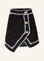 BALMAIN Tweed skirt, Color: BLACK/ WHITE (Image 1)