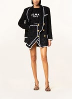 BALMAIN Tweed skirt, Color: BLACK/ WHITE (Image 1)