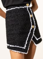 BALMAIN Tweed skirt, Color: BLACK/ WHITE (Image 1)