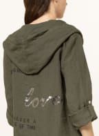 CARTOON Leinenhülle mit 3/4-Arm, Farbe: KHAKI (Bild 1)