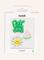 holdit Sticker FLOWER, Farbe: ROSA/ GELB/ GRÜN (Bild 1)