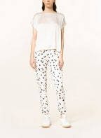 Juvia Blouse-style shirt in silk, Color: ECRU (Image 1)