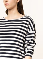 Juvia Frotteeshirt, Farbe: DUNKELBLAU/ ECRU (Bild 1)