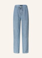 OPUS Marlenehose MOJONI in Jeansoptik mit Leinen, Farbe: HELLBLAU (Bild 1)