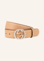 GUCCI Ledergürtel, Farbe: NUDE/ CAMEL (Bild 1)