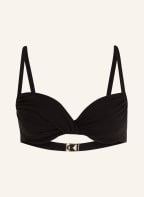 MARYAN MEHLHORN Bügel-Bikini-Top ELEMENTS mit UV-Schutz, Farbe: SCHWARZ (Bild 1)