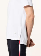 THOM BROWNE. Piqué shirt, Color: WHITE (Image 1)