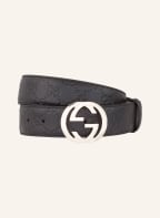 GUCCI Ledergürtel SIGNATURE , Farbe: SCHWARZ (Bild 1)