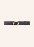 GUCCI Ledergürtel SIGNATURE , Farbe: SCHWARZ (Bild 1)