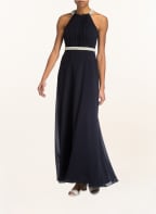 VM VERA MONT Abendkleid mit Perlenbesatz, Farbe: DUNKELBLAU (Bild 1)
