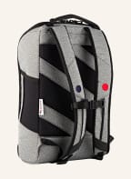 pinqponq Rucksack CUBIK MEDIUM 19 l, Farbe: HELLGRAU/ SCHWARZ (Bild 1)