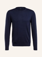 PROFUOMO Pullover, Farbe: DUNKELBLAU MELIERT (Bild 1)