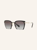 MIU MIU Sonnenbrille MU 52RS, Farbe: 1AB0A7 - SCHWARZ/ GRAU VERLAUF (Bild 1)