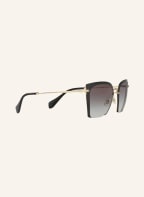 MIU MIU Sonnenbrille MU 52RS, Farbe: 1AB0A7 - SCHWARZ/ GRAU VERLAUF (Bild 1)