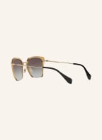 MIU MIU Sonnenbrille MU 52RS, Farbe: 1AB0A7 - SCHWARZ/ GRAU VERLAUF (Bild 1)