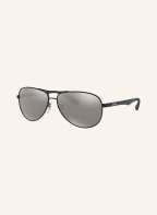 Ray-Ban Sonnenbrille RB8313 , Farbe: 002/K7 - SCHWARZ/ GRAU POLARISIERT (Bild 1)