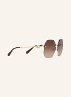BVLGARI Sunglasses Sonnenbrille BV6122B, Farbe: 278/13 - GOLD/ DUNKELBRAUN VERLAUF (Bild 1)