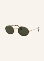 Ray-Ban Sonnenbrille RB3847N, Farbe: 912131 - GOLD/ DUNKELGRÜN (Bild 1)