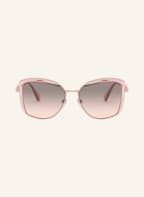 BVLGARI Sunglasses Sunglasses BV6128B with decorative gem trim, Color: 20143B - GOLD/ GRAY GRADIENT (Image 1)