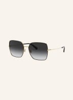 DOLCE & GABBANA Sonnenbrille DG 2242, Farbe: 13348G - SCHWARZ/ GOLD/ GRAU VERLAUF (Bild 1)