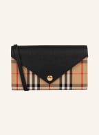 BURBERRY Geldbörse HANNAH, Farbe: SCHWARZ/ BEIGE/ ROT (Bild 1)