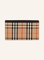 BURBERRY Geldbörse HANNAH, Farbe: SCHWARZ/ BEIGE/ ROT (Bild 1)