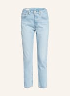 Levi's® 7/8 jeans 501, Color: 24 MED INDIGO - WORN IN LIGHT BLUE (Image 1)