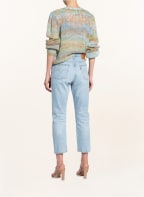 Levi's® 7/8 jeans 501, Color: 24 MED INDIGO - WORN IN LIGHT BLUE (Image 1)