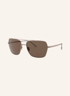 EMPORIO ARMANI Sonnenbrille AR6105 , Farbe: 300673 - MATT SILBER/ BRAUN (Bild 1)